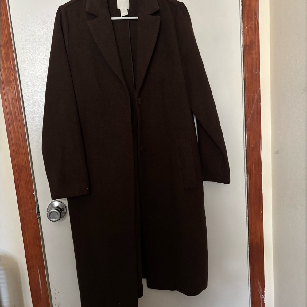 Elegant Brown Women's Coat